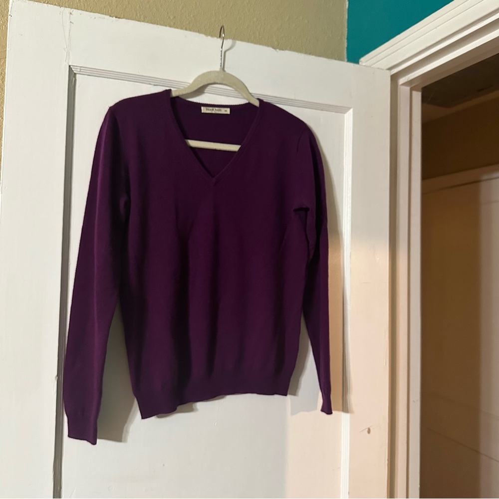 Woolovers wool sweater size XS